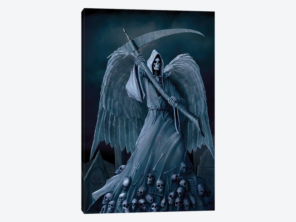 Death On A Hold by Vincent Hie 1-piece Canvas Art Print