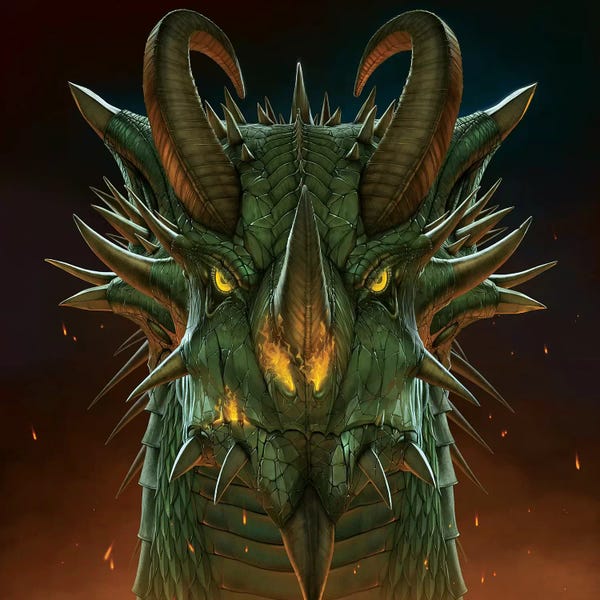 Television: Dragon Portrait by Vincent Hie