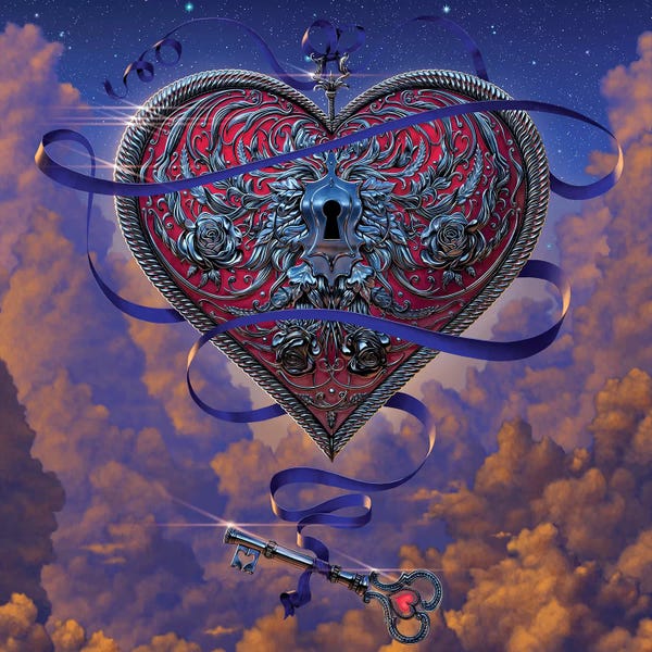 Hearts: Heart And Key by Vincent Hie