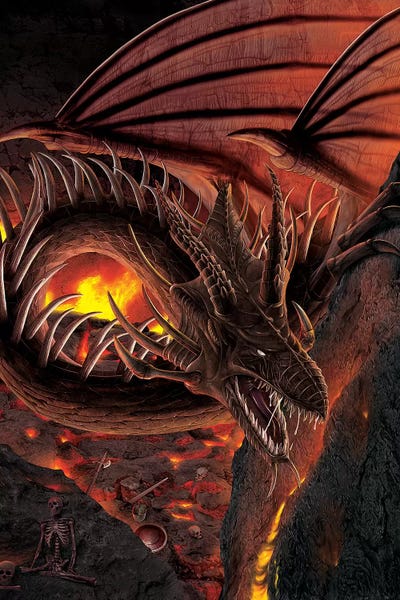 Dragons: Hellfire Dragon by Vincent Hie