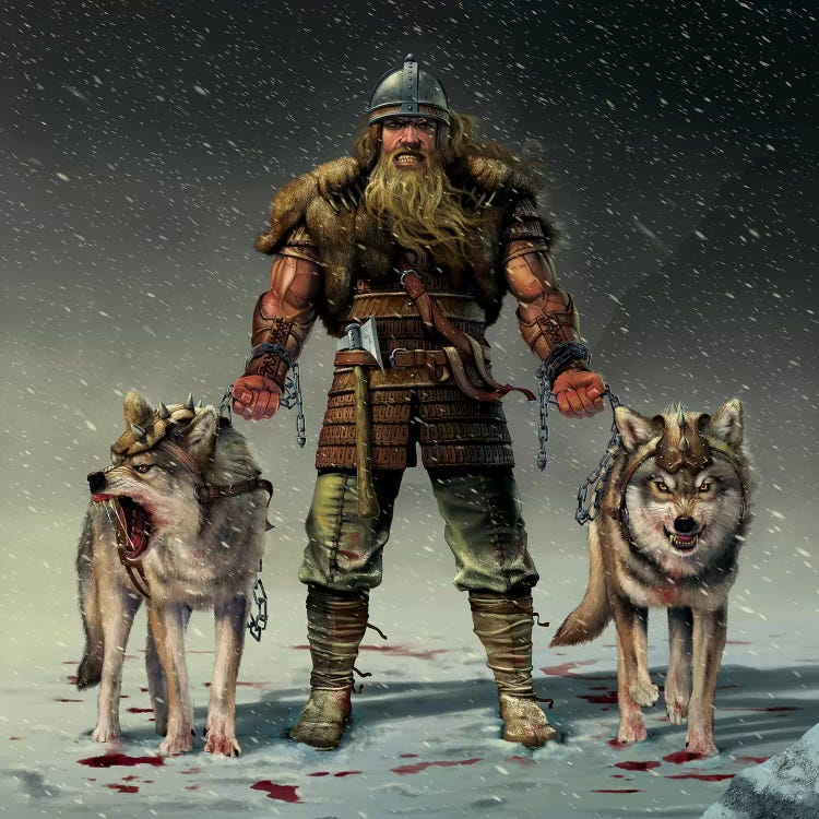 Mountain Viking by Vincent Hie wall art