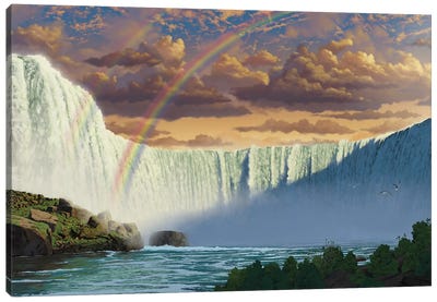 Niagara Falls Canvas Art Print - Vincent Hie