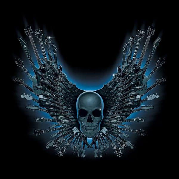 Heavy Metal: Skull Strings by Vincent Hie