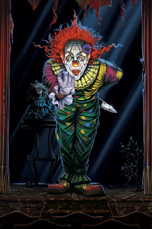 Surprise Clown by Vincent Hie wall art