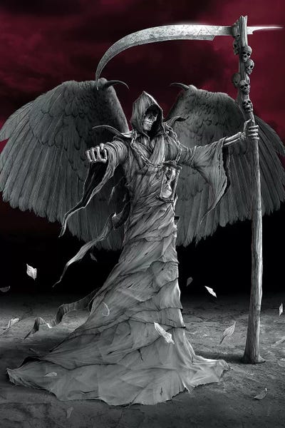 Grim Reaper: Time Is Up by Vincent Hie