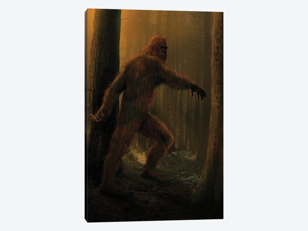 Bigfoot  by Vincent Hie 1-piece Art Print