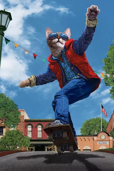 Fictional Characters: Cat To The Future by Vincent Hie