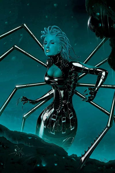 Spiders: Black Widow by Vincent Hie