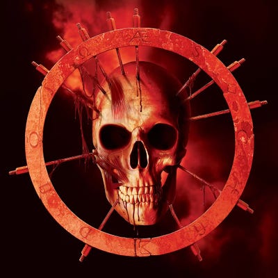 Blood Ring by Vincent Hie framed canvas print