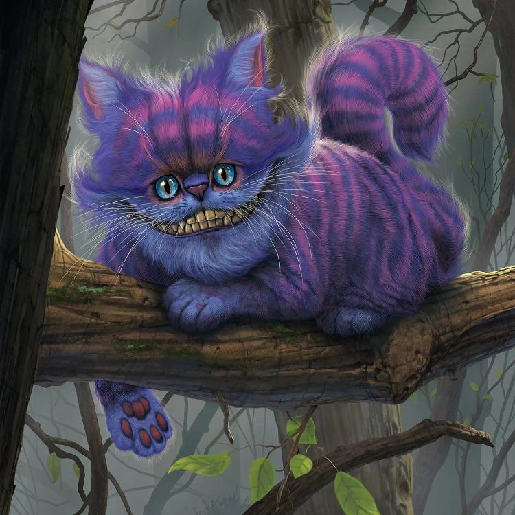 Cheshire Cat by Vincent Hie wall art