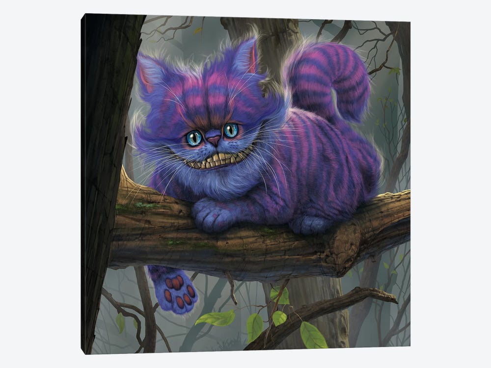 Cheshire Cat by Vincent Hie 1-piece Art Print