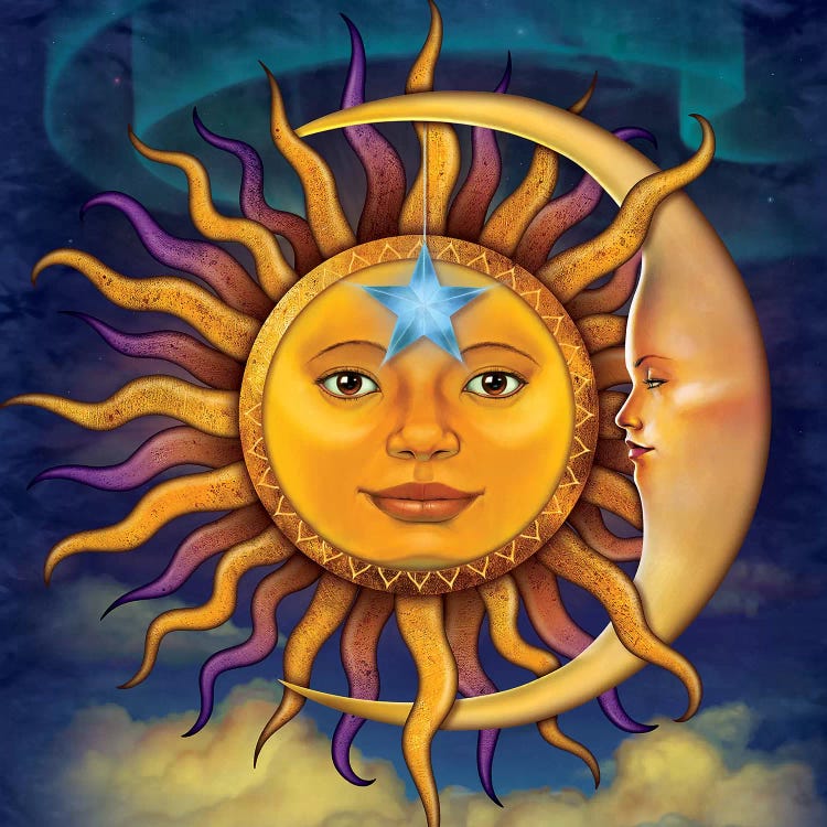 Sun Moon by Vincent Hie wall art