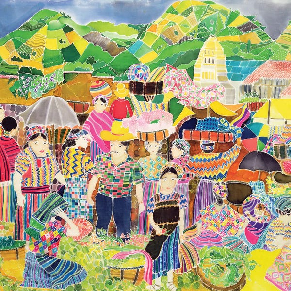 Central American Culture: Almolonga Market by Hilary Simon
