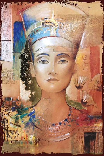 Cream Art - Canvas Prints: Cairo Love by Hans Jochem Bakker