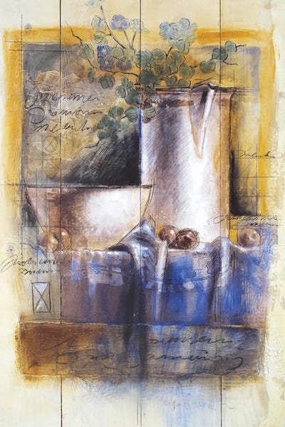 Cream Art - Canvas Prints: On My Kitchentable by Hans Jochem Bakker