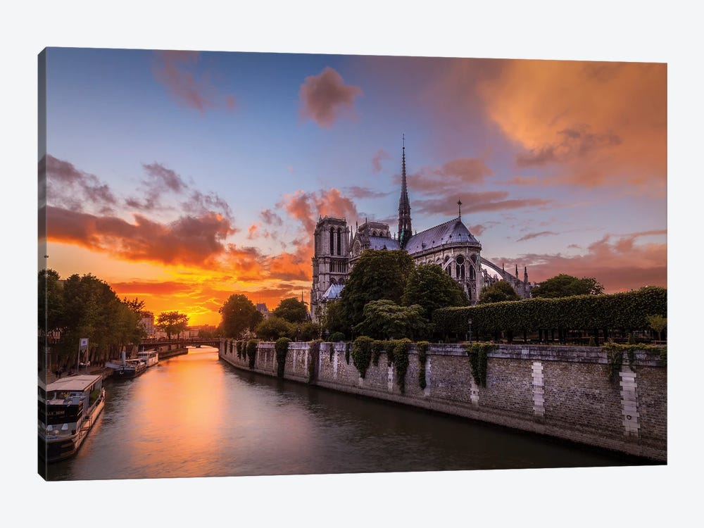 Cathedral Sunset by H.J. Herrera 1-piece Canvas Art
