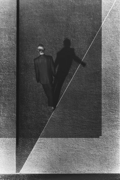 Walk The Line by Henrik Bulow framed wall art