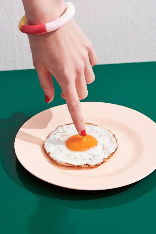 Fried Egg by Henrik Bulow wall art