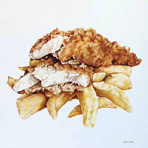 Simple Pleasures: Salt And Vinegar by Hanna Kaciniel