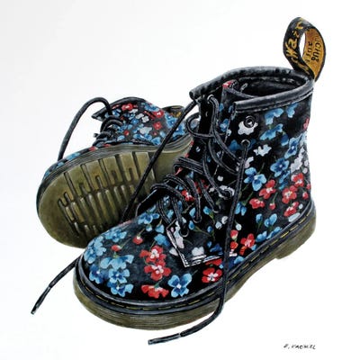 Flowair Wear by Hanna Kaciniel metal wall art