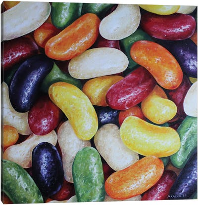 Cool Beans Canvas Art Print - Hanna Kaciniel