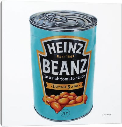 Beans There Before Canvas Art Print - Hanna Kaciniel