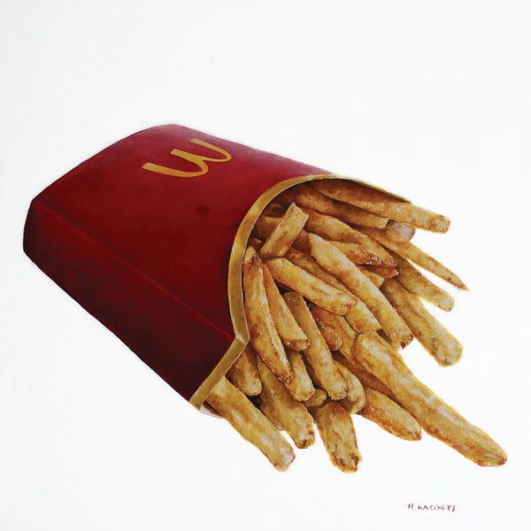 Still Lifes For The Modern World: A Stack Of Chips by Hanna Kaciniel