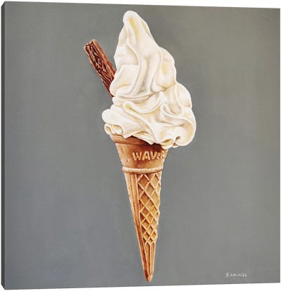 Sweet Chilly Canvas Art Print - Ice Cream & Popsicle Art