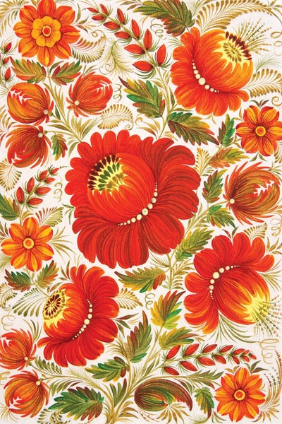 Flower Anneliese by Halyna Kulaga framed wall art