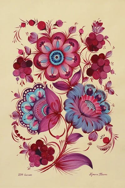 Comano II by Halyna Kulaga framed wall art