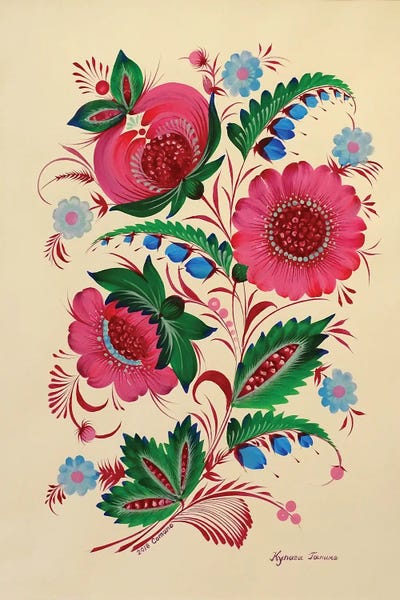 Comano III by Halyna Kulaga canvas print