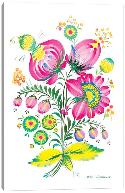 Finally Spring 2021 Canvas Art Print - Halyna Kulaga
