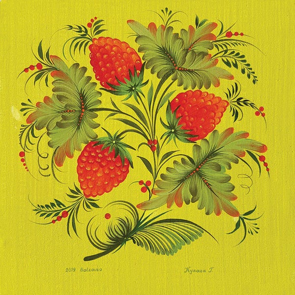 Berries: Rasberry by Halyna Kulaga