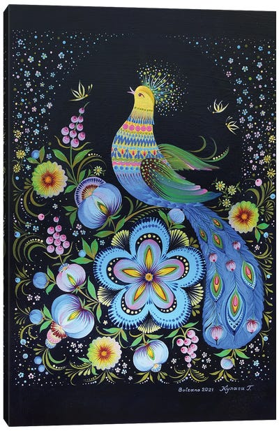 Alpine Spring Melody Canvas Art Print - Halyna Kulaga