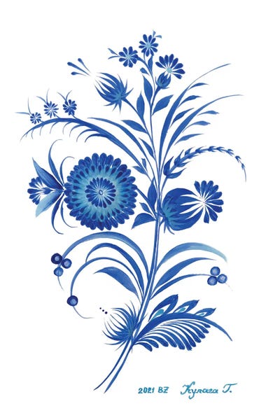 Winter Story II by Halyna Kulaga canvas print