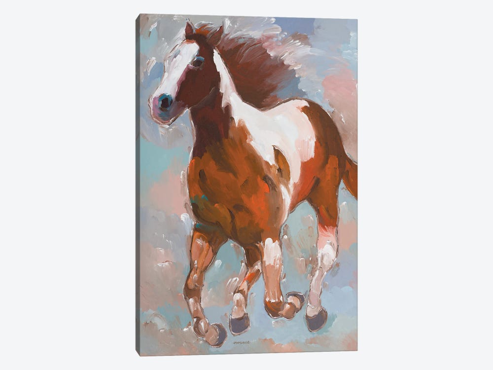 Painted Horse II by Hooshang Khorasani 1-piece Art Print
