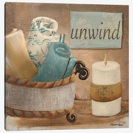 Unwind Canvas Print #HKR16} by Hakimipour-Ritter Canvas Print