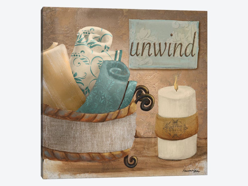 Unwind by Hakimipour-Ritter 1-piece Canvas Wall Art