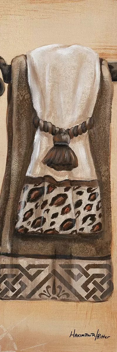 Wild Bath I by Hakimipour-Ritter multi panel art