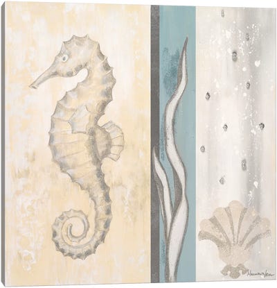 Calming Sea II Canvas Art Print - Seahorse Art
