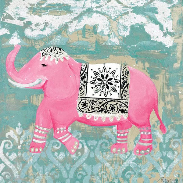 Hakimipour-Ritter: Pink Bazaar I by Hakimipour-Ritter