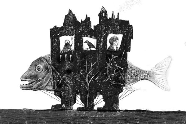 Crows: Charcoal X Fish Walker by Hiroyuki Kurava