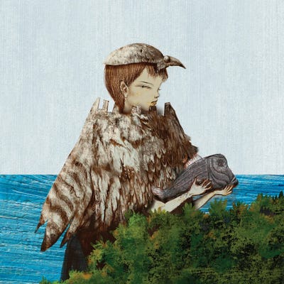 Aqua III Seaside by Hiroyuki Kurava metal wall art