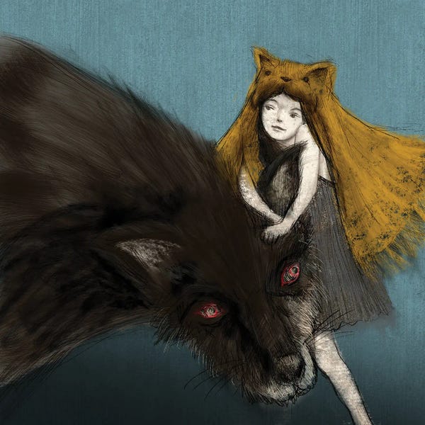 Wolves: Indigo XIII Fur by Hiroyuki Kurava