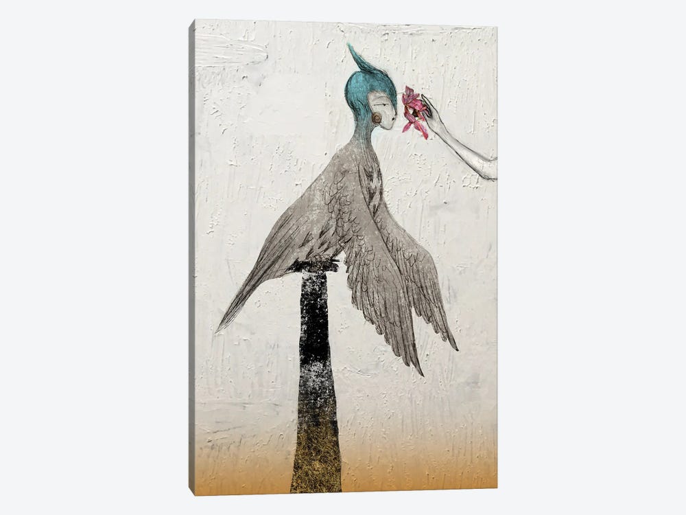 Beige VI Harpy by Hiroyuki Kurava 1-piece Canvas Art