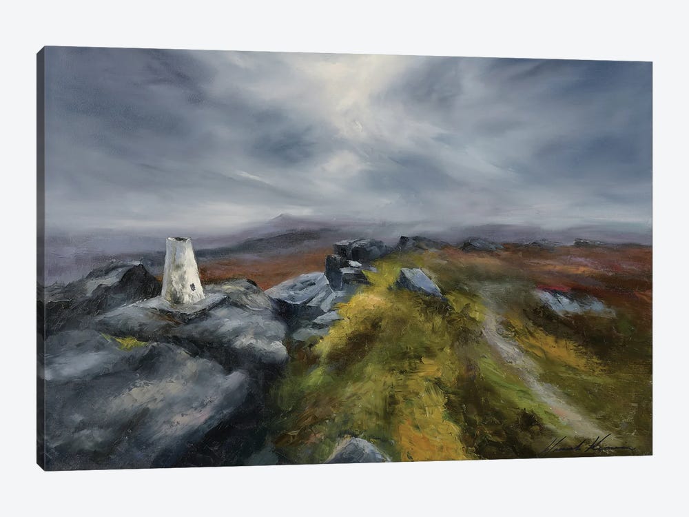 Stormy Wind And Weather At Black Stone Edge, Littleborough by Hannah Kerwin 1-piece Canvas Art