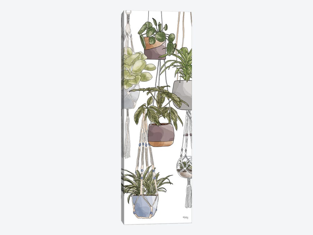 Indoor Hanging Plants by Heidi Kuntz 1-piece Canvas Artwork
