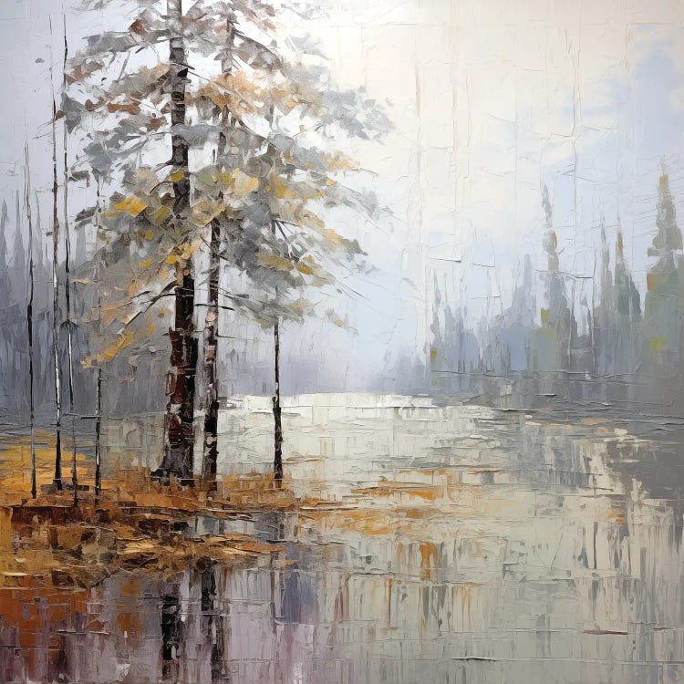 Trees In Water by Heidi Kuntz wall art