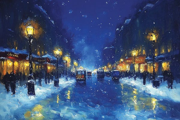 Winter Wonderland: Brisk Holiday Stroll by Heidi Kuntz