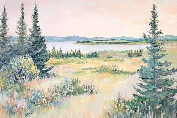 Hillsides: Beautiful Lake View by Heidi Kuntz